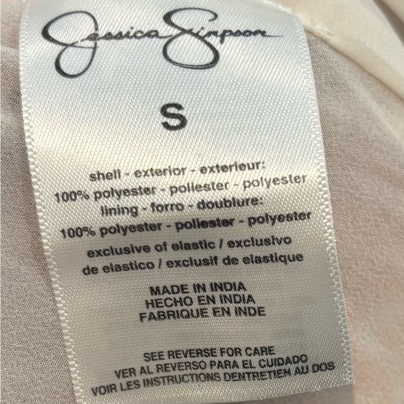 Jessica Simpson Harmony Tiered Ruffle Paisley High Low Maxi Dress Sz Sm - Picture 13 of 14